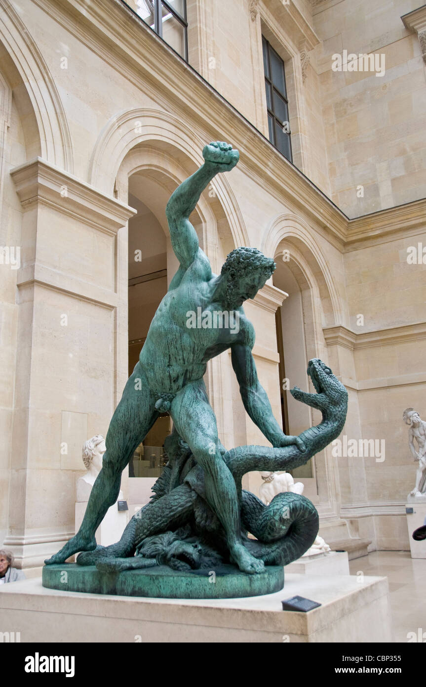 Musée du Louvre Paris France Banque D'Images