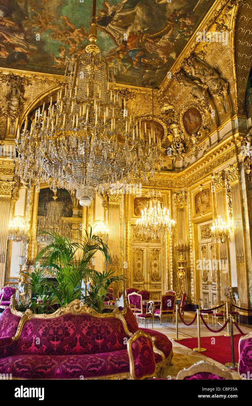 Musée du Louvre Paris France Banque D'Images