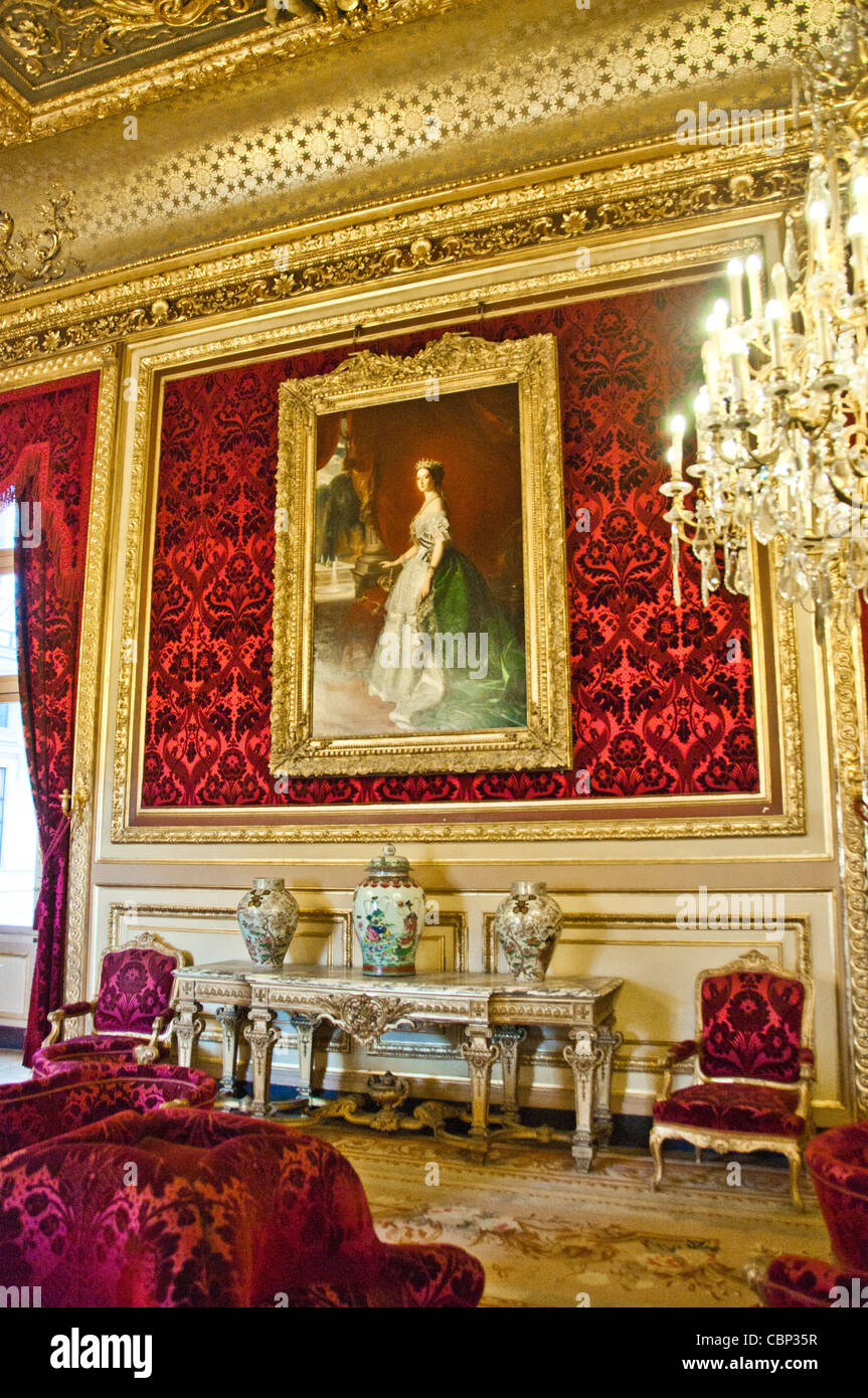 Musée du Louvre Paris France Banque D'Images