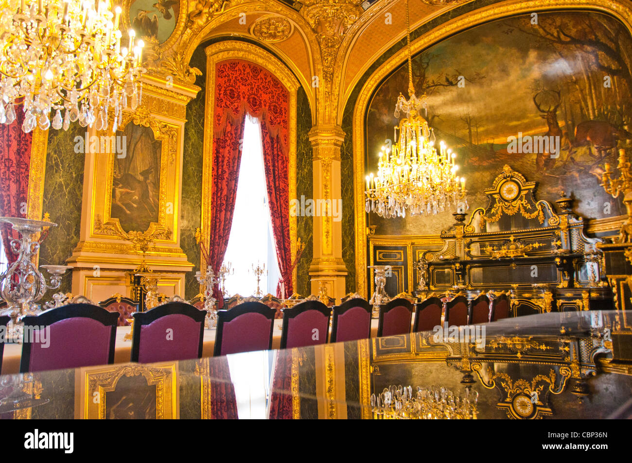 Musée du Louvre Paris France Banque D'Images