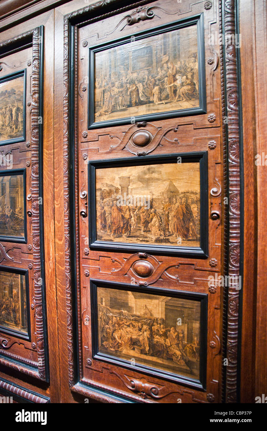 Musée du Louvre Paris France Banque D'Images