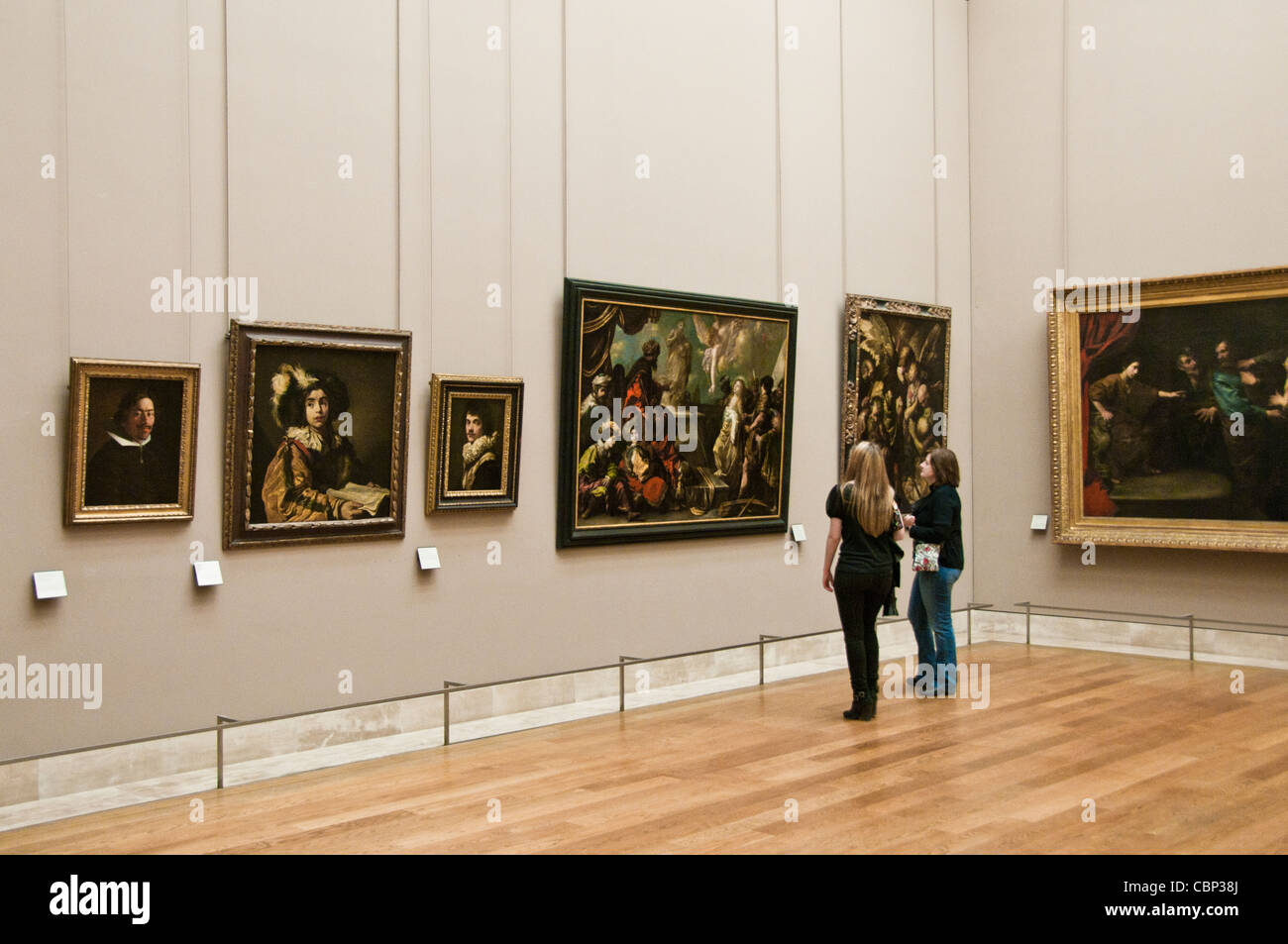 Musée du Louvre Paris France Banque D'Images