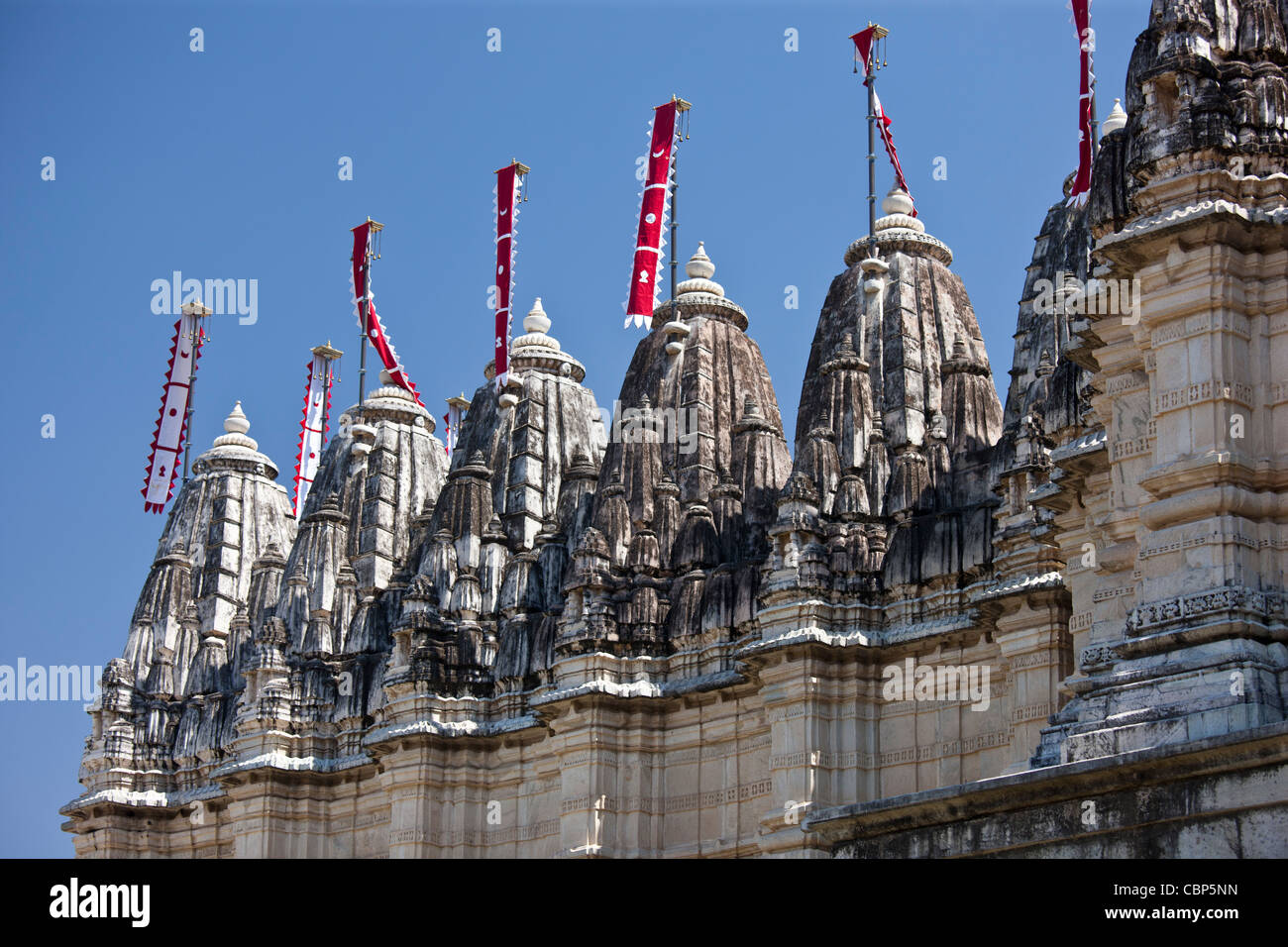 Le Temple Ranakpur Jain à Desuri Tehsil en pali District de Rajasthan, Inde de l'Ouest Banque D'Images