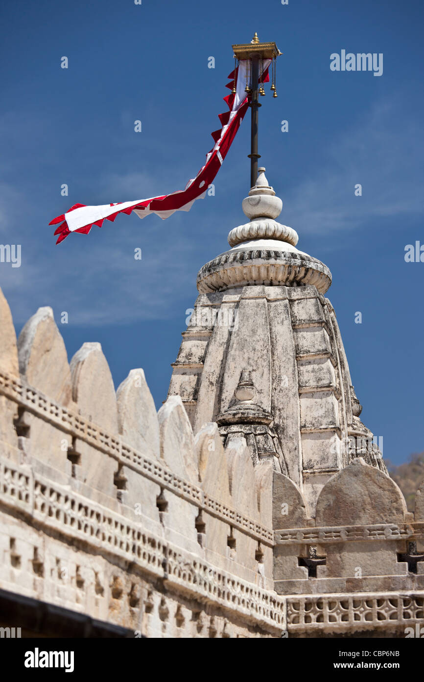 Le Temple Ranakpur Jain à Desuri Tehsil en pali District de Rajasthan, Inde de l'Ouest Banque D'Images