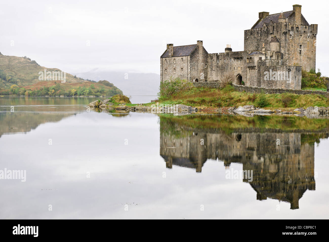 Le Château d'Eilean Donan,Loch Duich,,près de Skye & Lochalsh,Highlands, Ecosse Banque D'Images