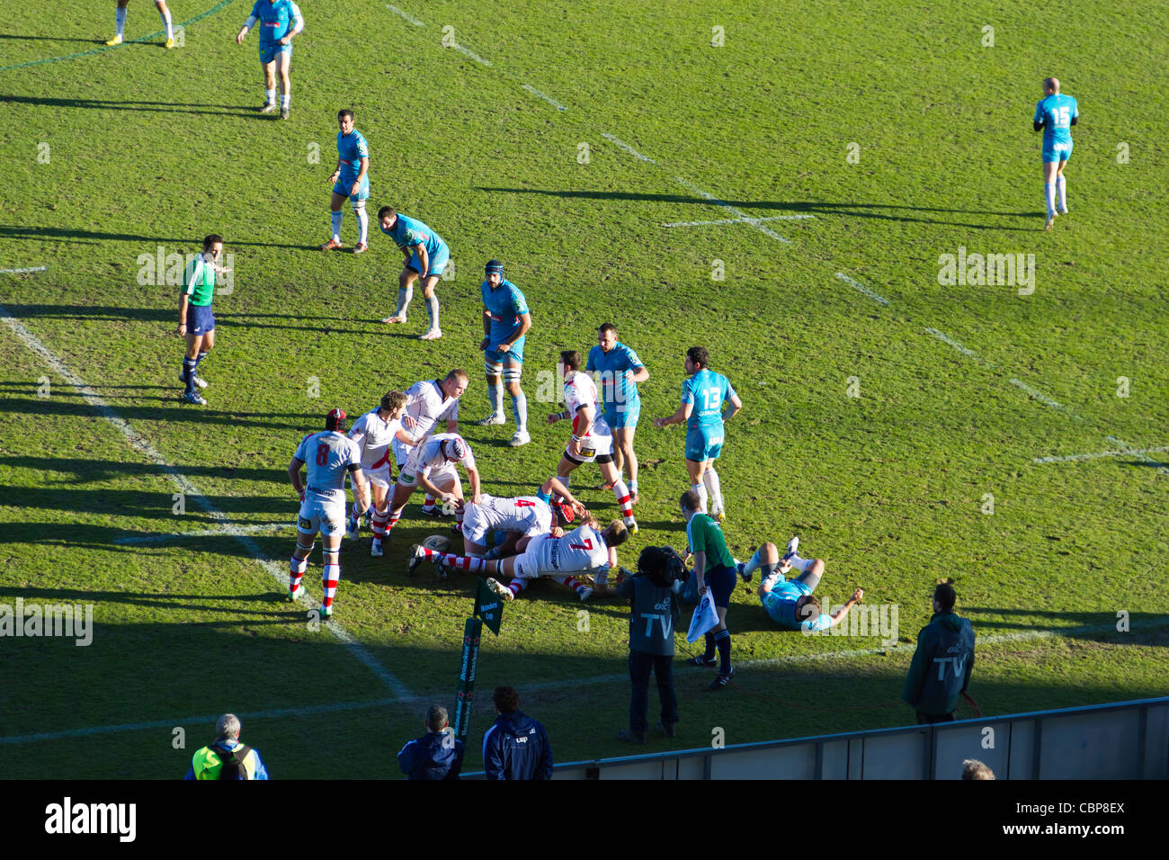Rugby - Heineken Cup - Aironi contre l'Ulster Banque D'Images
