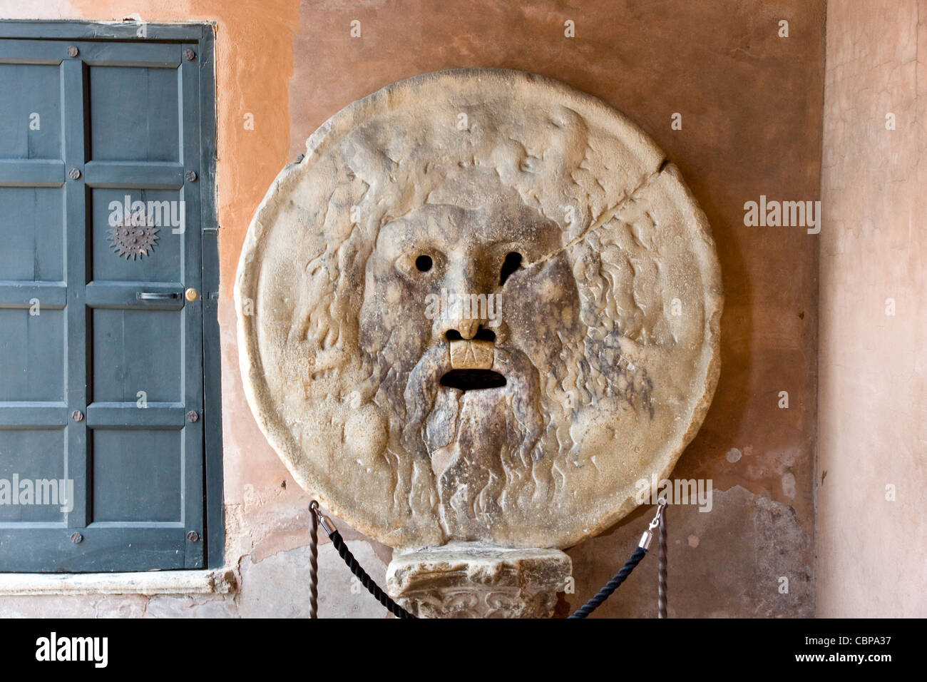 Bouche de la vérité à Rome Banque D'Images