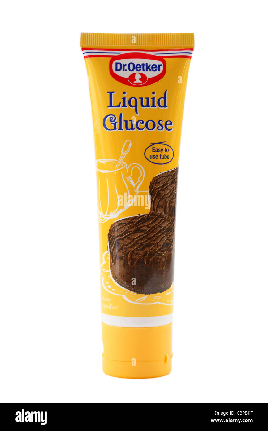 glucose liquide Banque D'Images