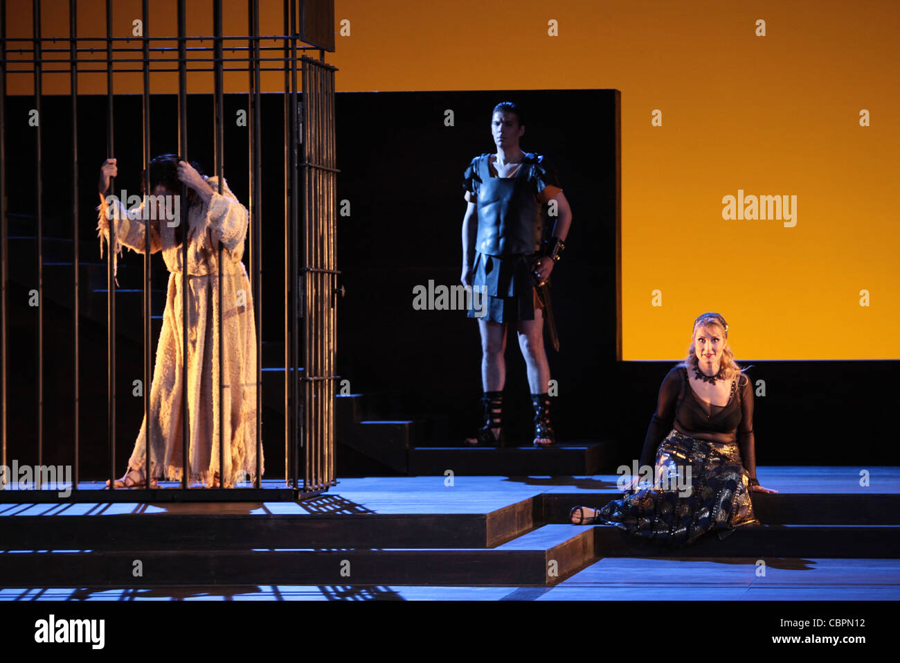 Salomé, Salomé - Drame lyrique en 1 acte - musique de Richard Strauss -à partir de la nouvelle d'Oscar Wilde - direction musicale : Alain Alti Banque D'Images