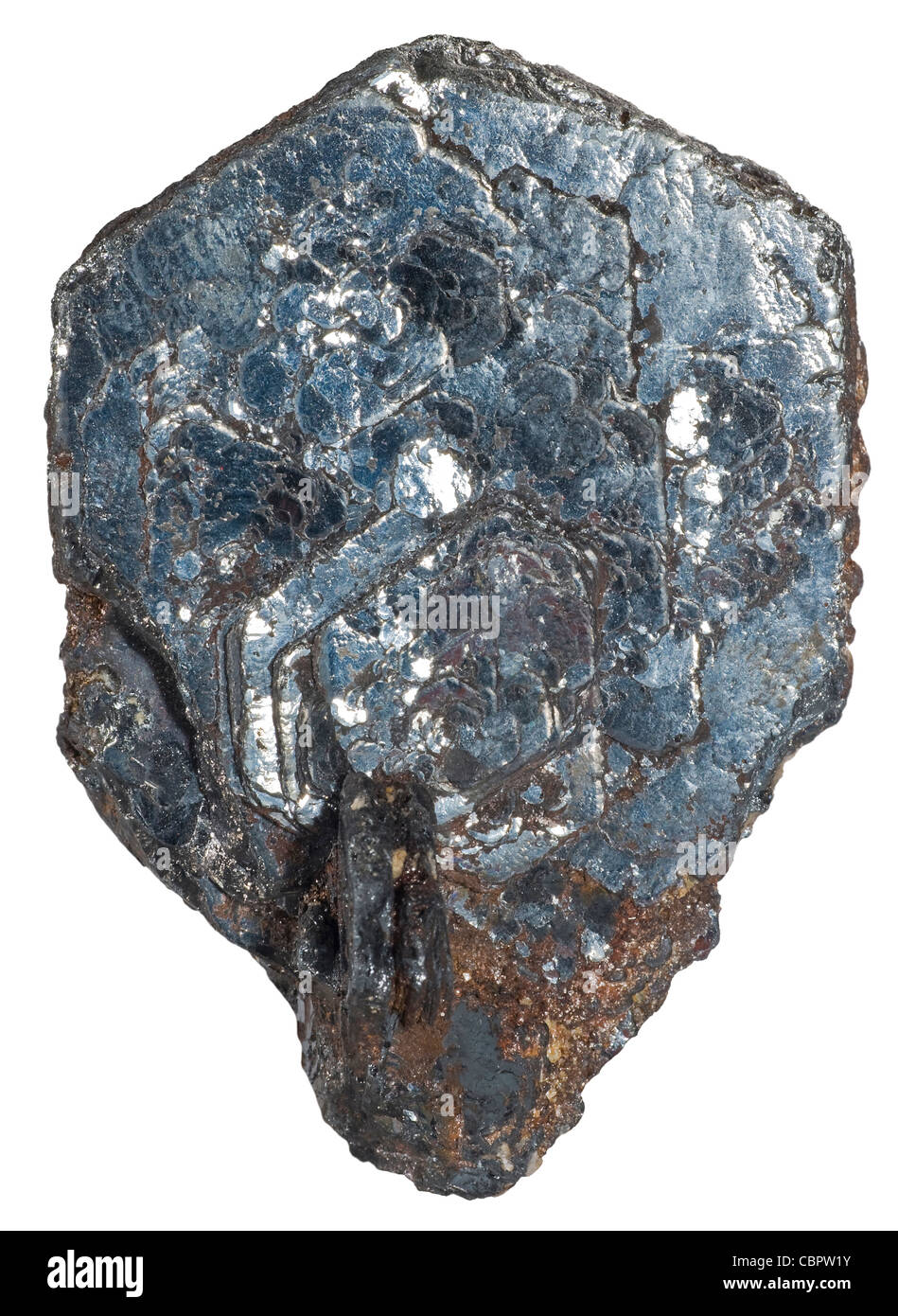 L'hématite, Minas Gerais, Brésil Banque D'Images