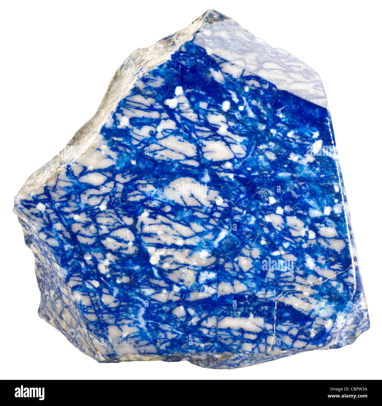 Lazurite variété Lapis Lazuli Ovalle, Province de Limarí, région de Coquimbo, Chili Banque D'Images