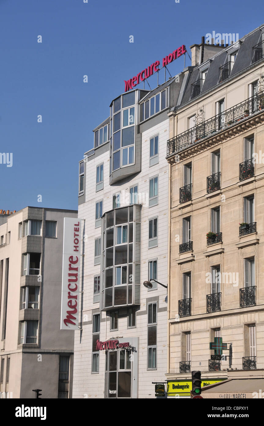 Hôtel Mercure boulevard Vincent Auriol Paris France Banque D'Images