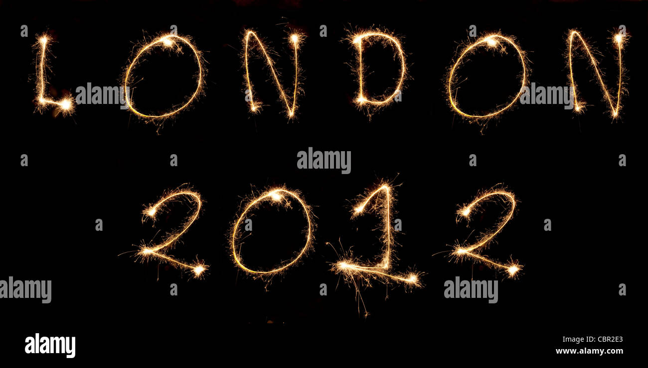 Les Jeux Olympiques de 2012 à Londres Banque D'Images