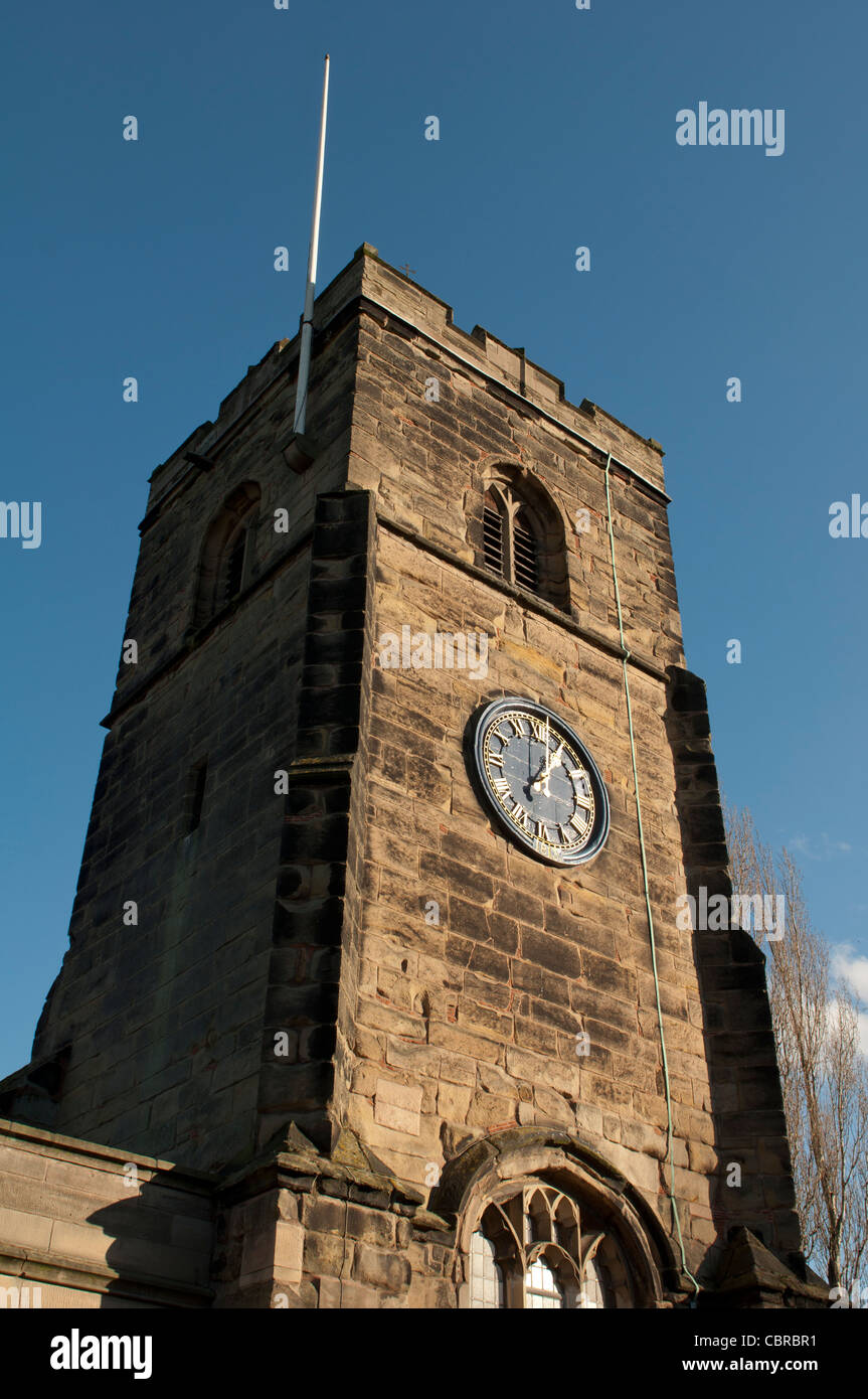 All Saints Church, Chilvers Coton, Nuneaton, Warwickshire, England, UK Banque D'Images