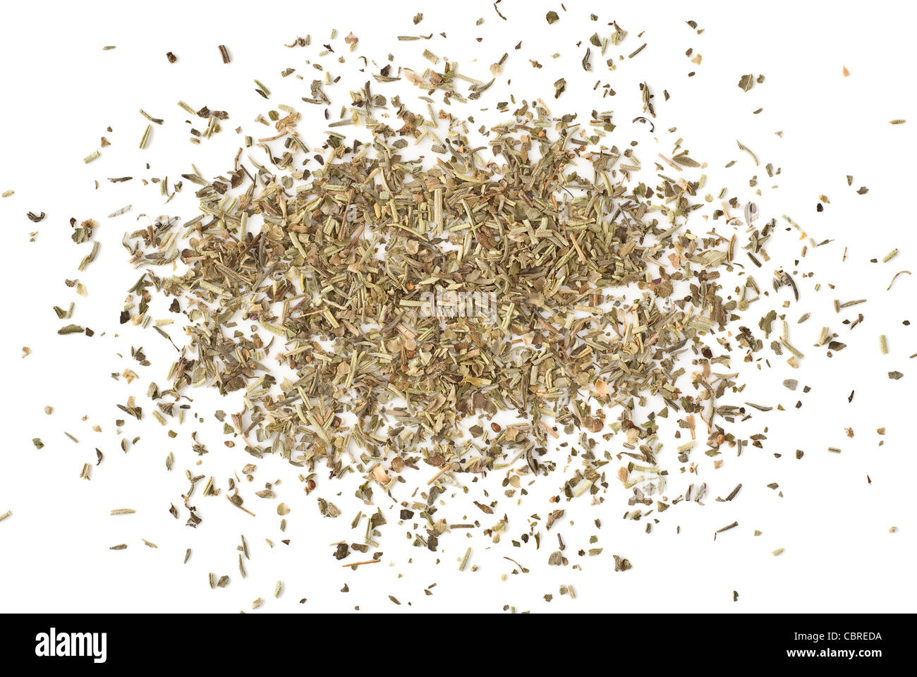 Herbes de Provence comme ingrédient pour la cuisson et la saveur méditerranéenne Banque D'Images