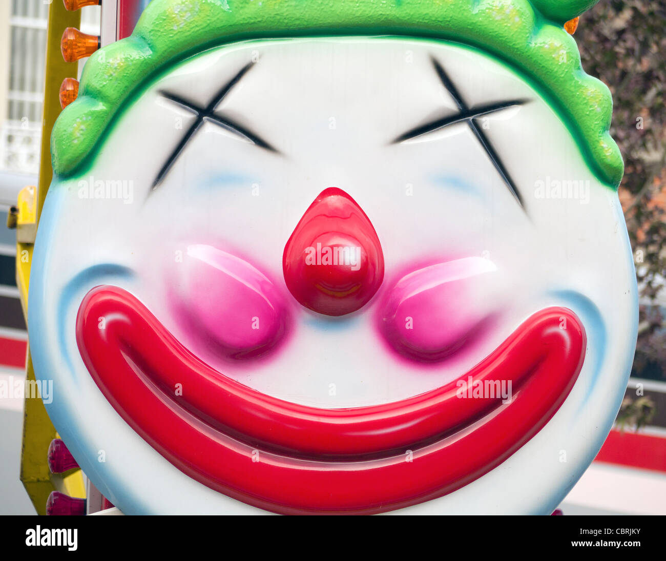 Clown 3 kitsch - Abingdon Street Fair 2011 Banque D'Images