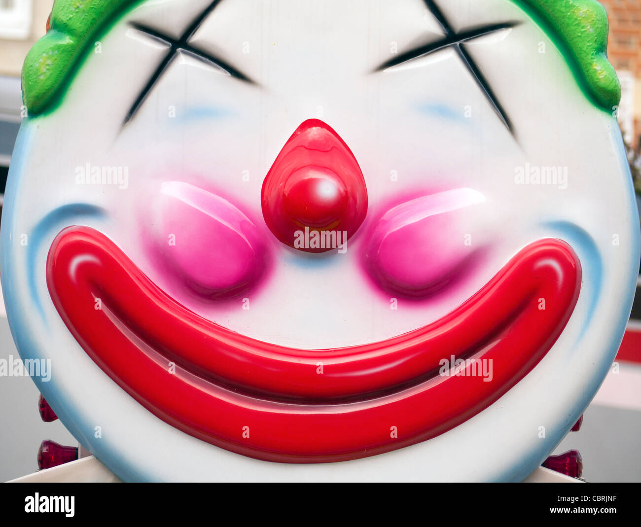 Clown kitsch - Abingdon Street Fair 2011 Banque D'Images