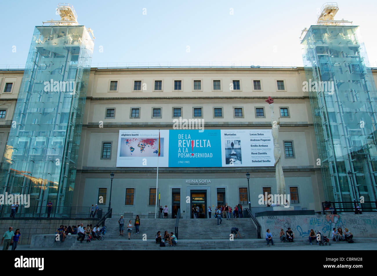 Musée Reina Sofia, Madrid, Espagne Banque D'Images