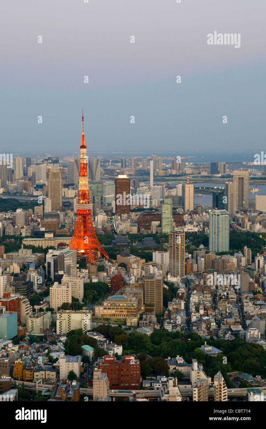 Tour de Tokyo Tokyo Japon Banque D'Images