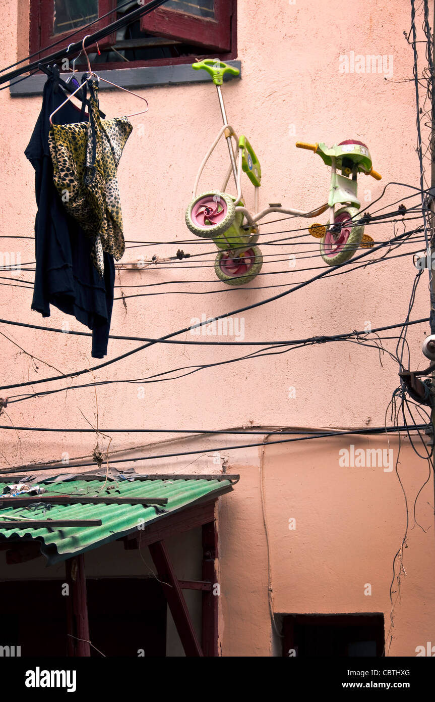 La vieille ville de Shanghai (Nanshi district) - Chine Banque D'Images