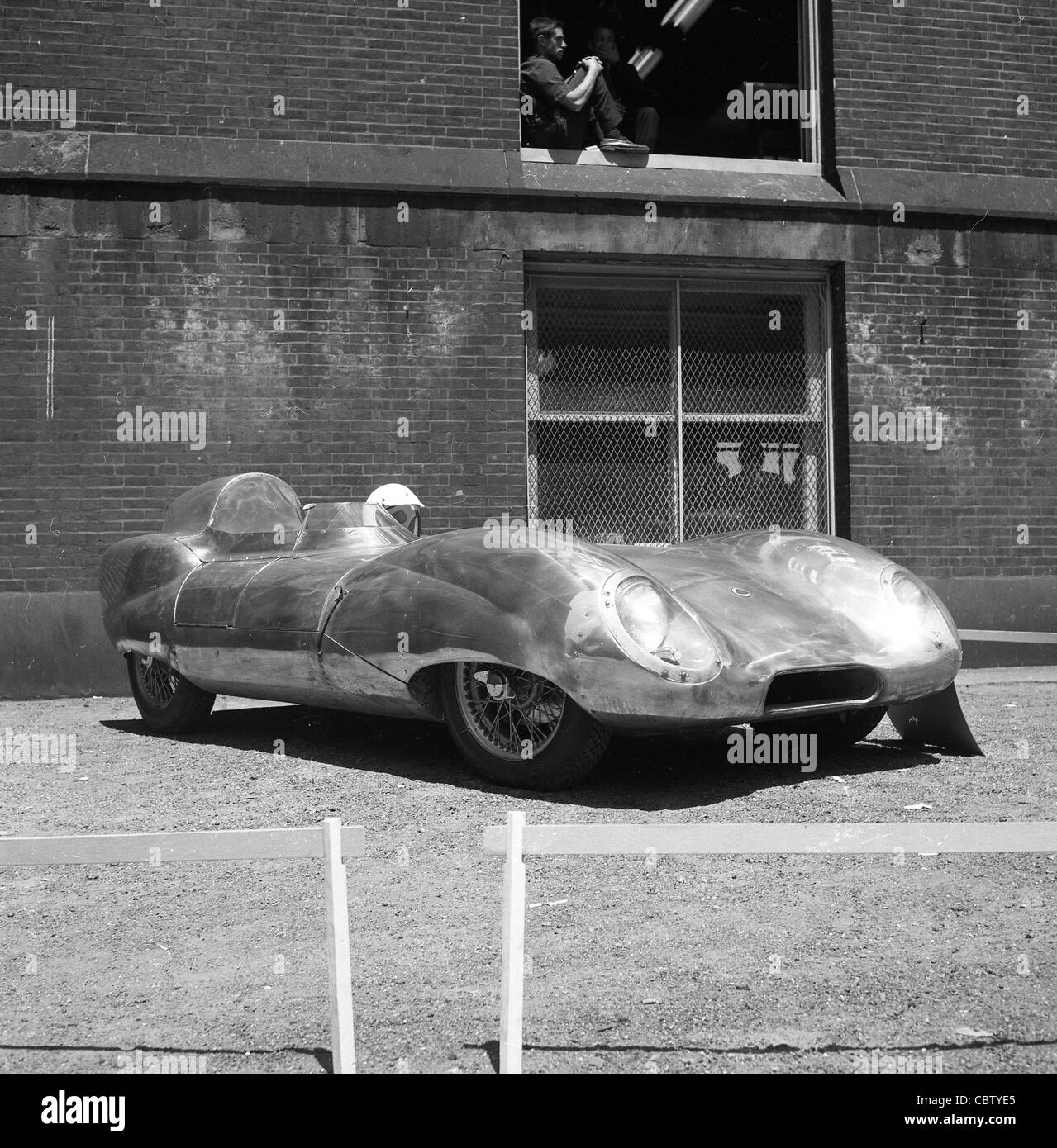 Sports Car Club of America races dès le début des années 1960 ou fin des années 1950. jaguar D Banque D'Images