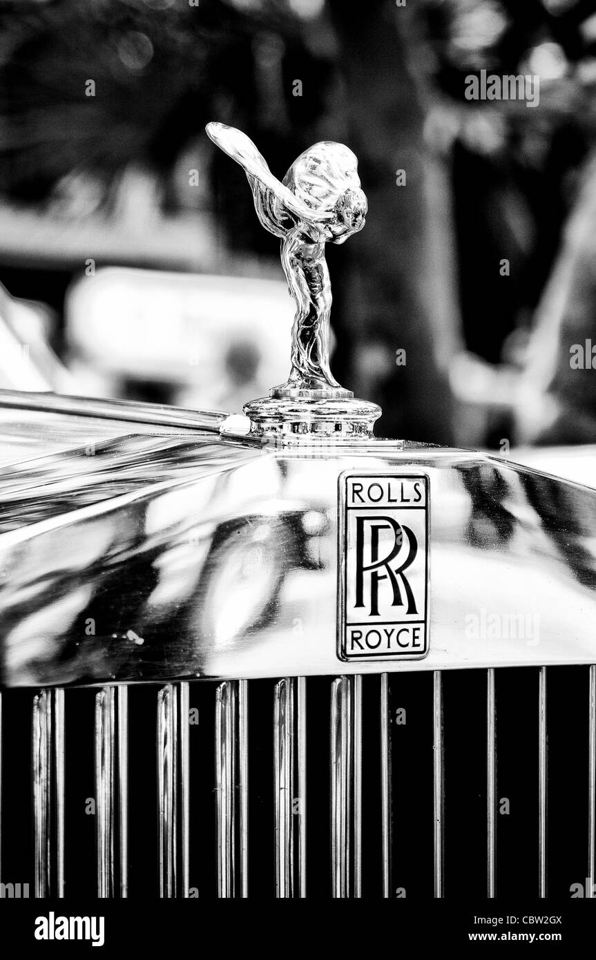 L'emblème de Rolls-Royce, Spirit of Ecstasy Banque D'Images