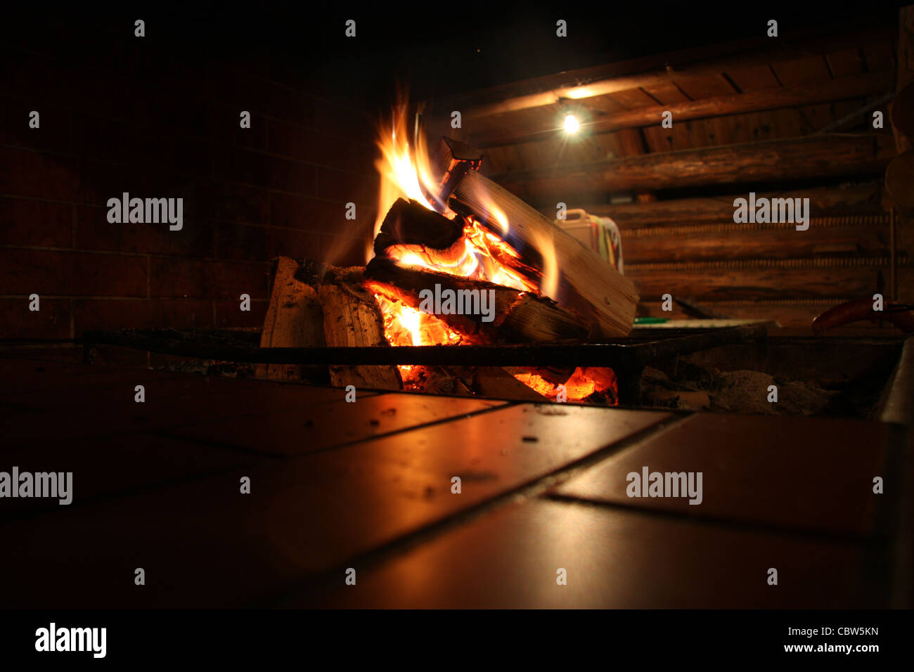 Place de feu Banque D'Images