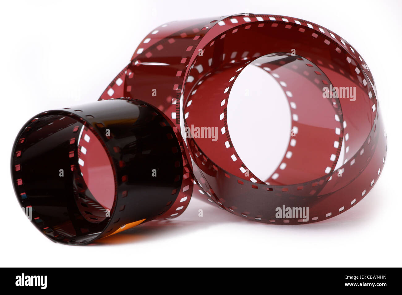 Rouleau de film négatif 35 mm imprimer Banque D'Images