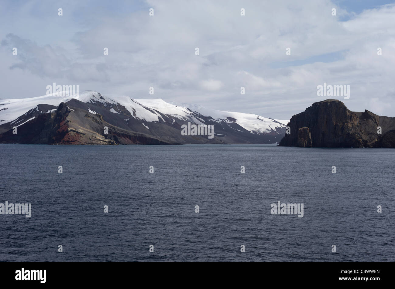WHALER'S BAY, Île Déception, îles Shetland du Sud Banque D'Images