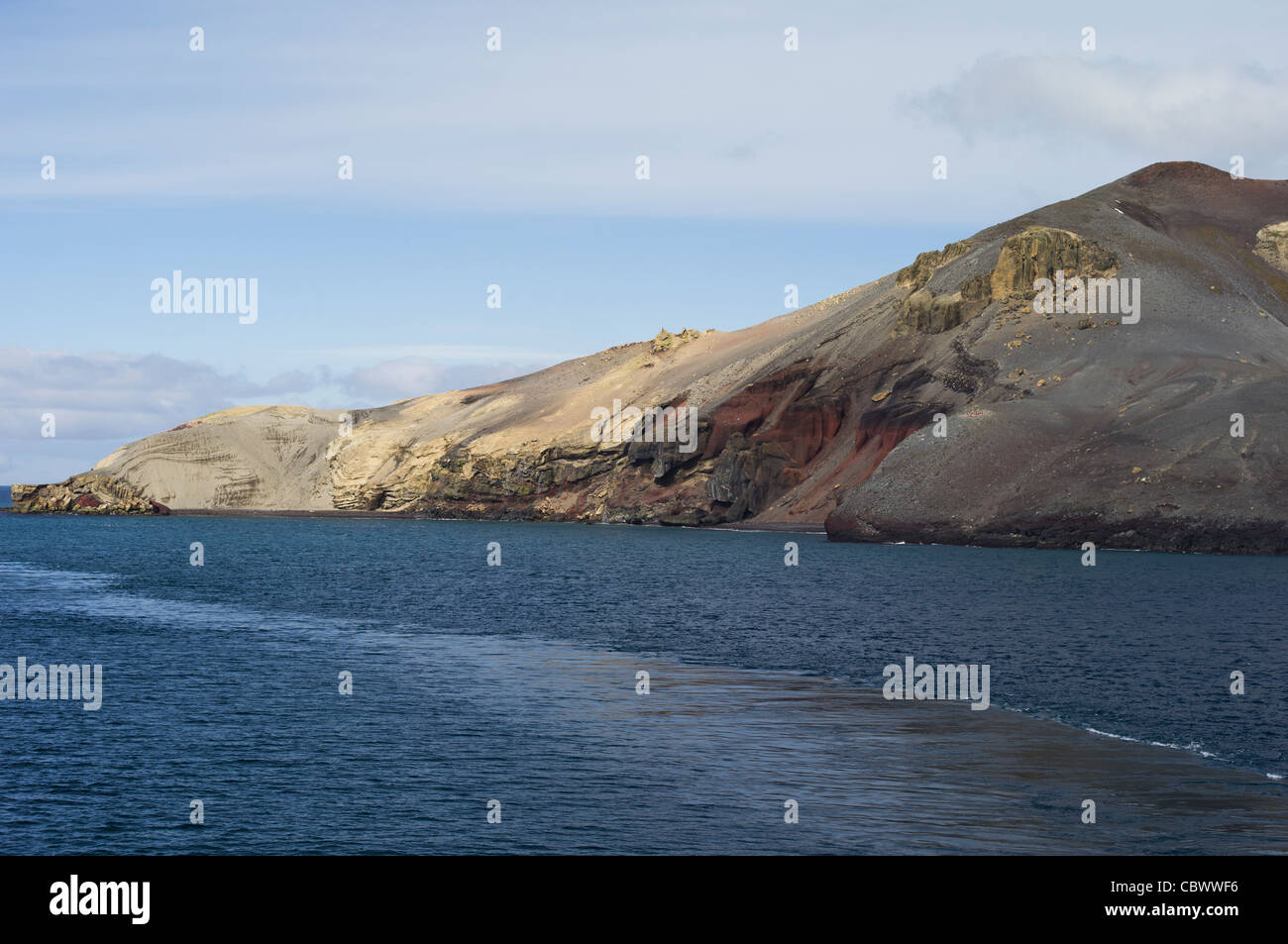 WHALER'S BAY, Île Déception, îles Shetland du Sud Banque D'Images