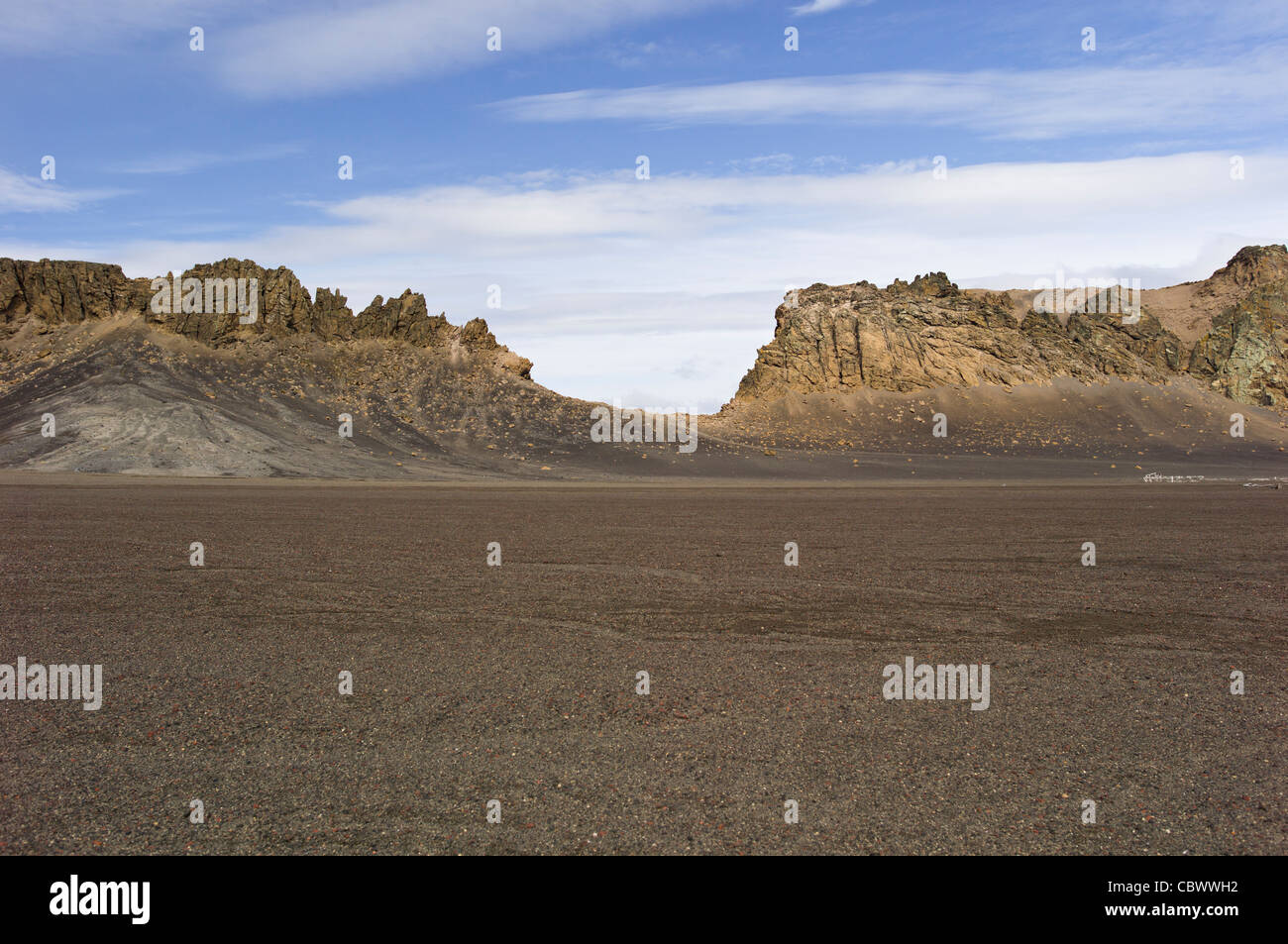 WHALER'S BAY, Île Déception, îles Shetland du Sud Banque D'Images