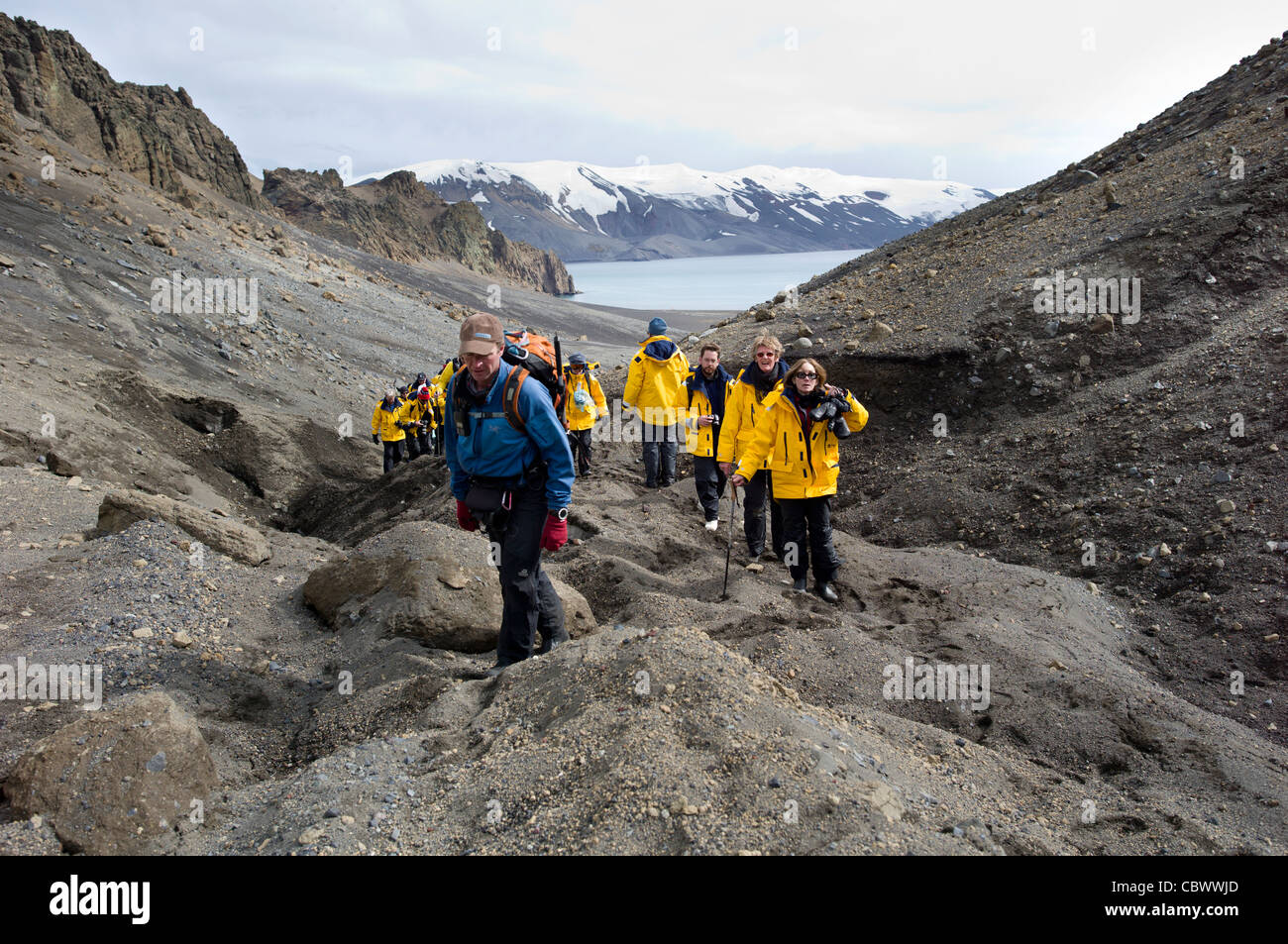 RUTH ORATZ MD, WHALER'S BAY DECEPTION ISLAND Îles Shetland du Sud Banque D'Images