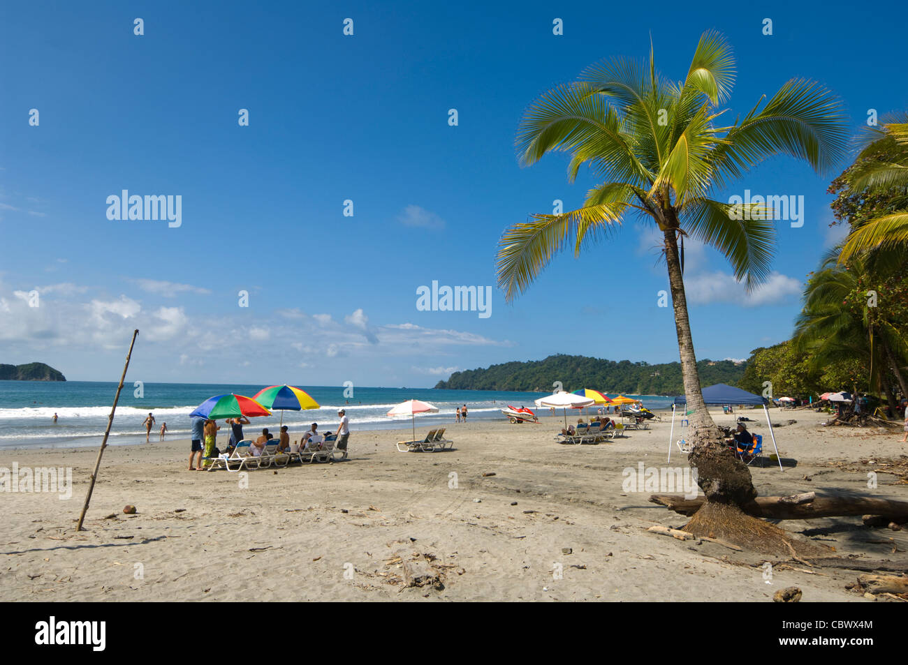 Plage Manuel Antonio National Park Costa Rica Banque D'Images