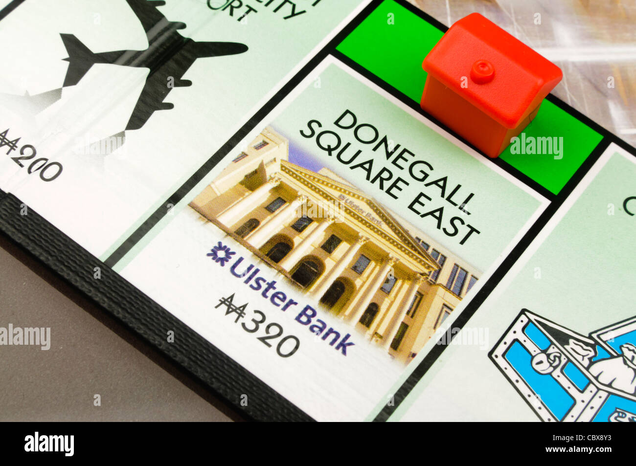 Monopole de Belfast : l'application pour un prêt de l'Ulster Bank Banque D'Images