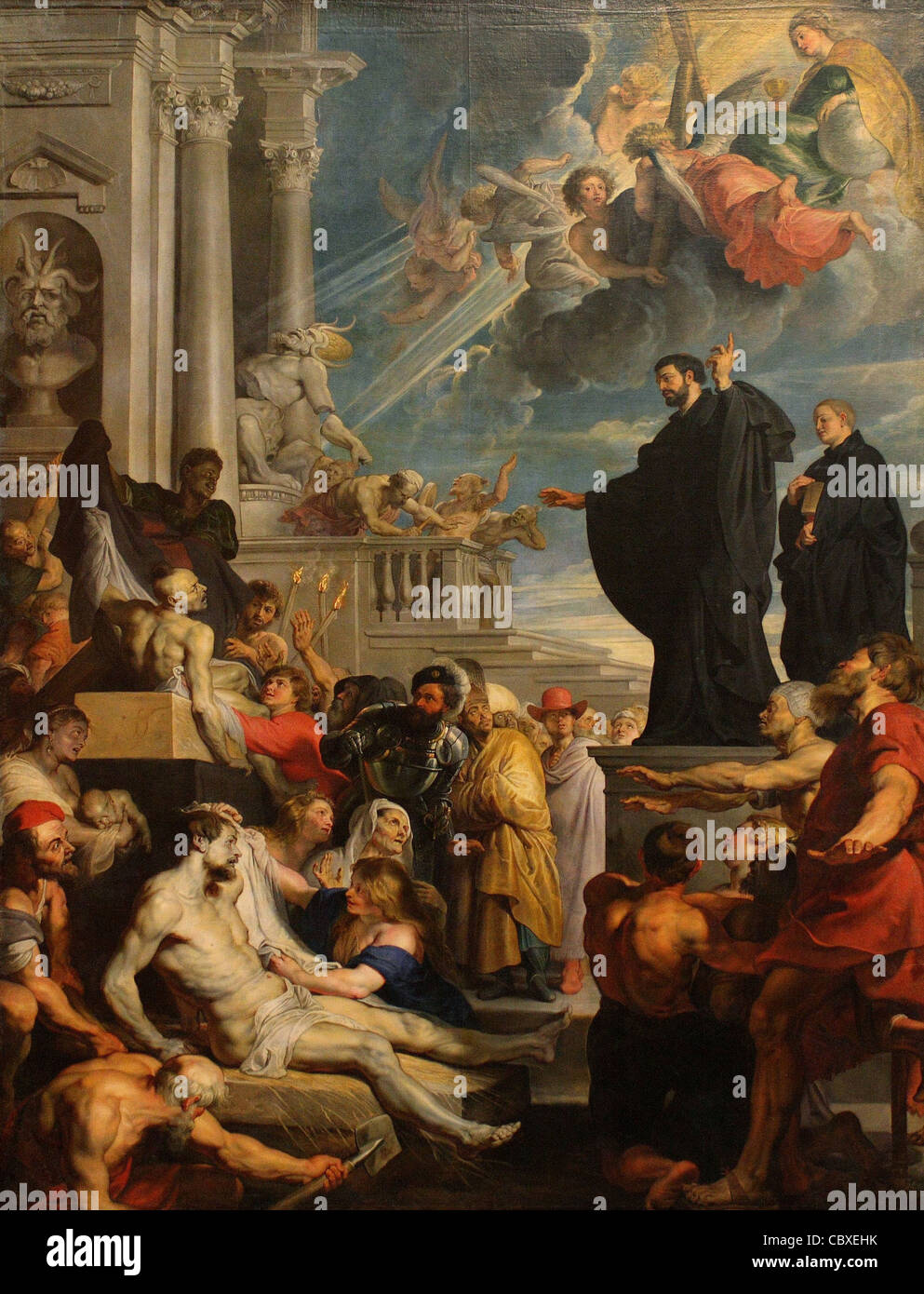 Peter Paul Rubens école Flamande Les Miracles De Saint - 