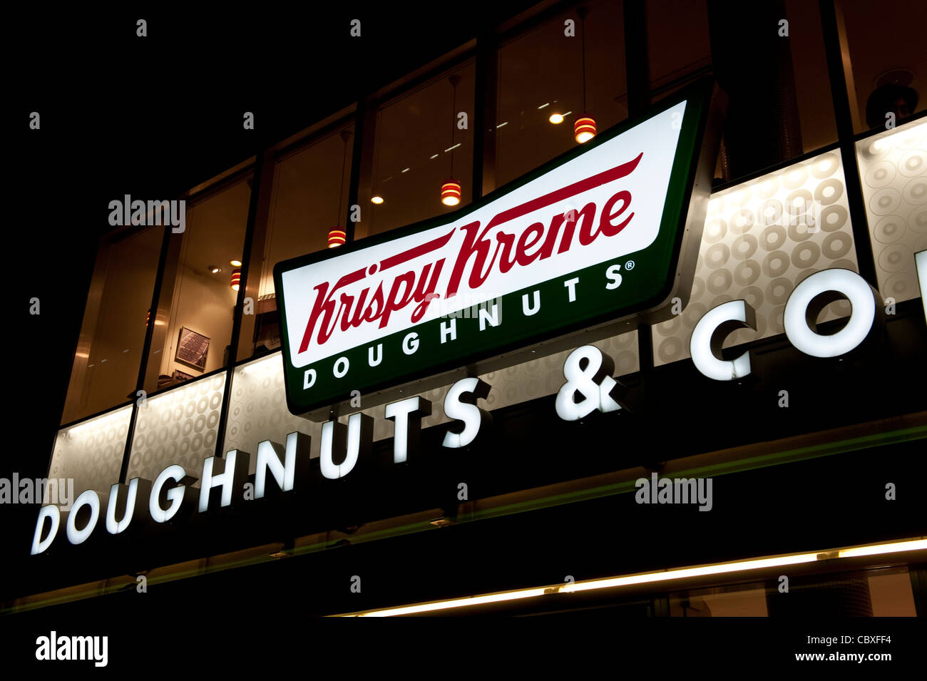 Krispy Kreme shop à Tokyo, Japon Banque D'Images
