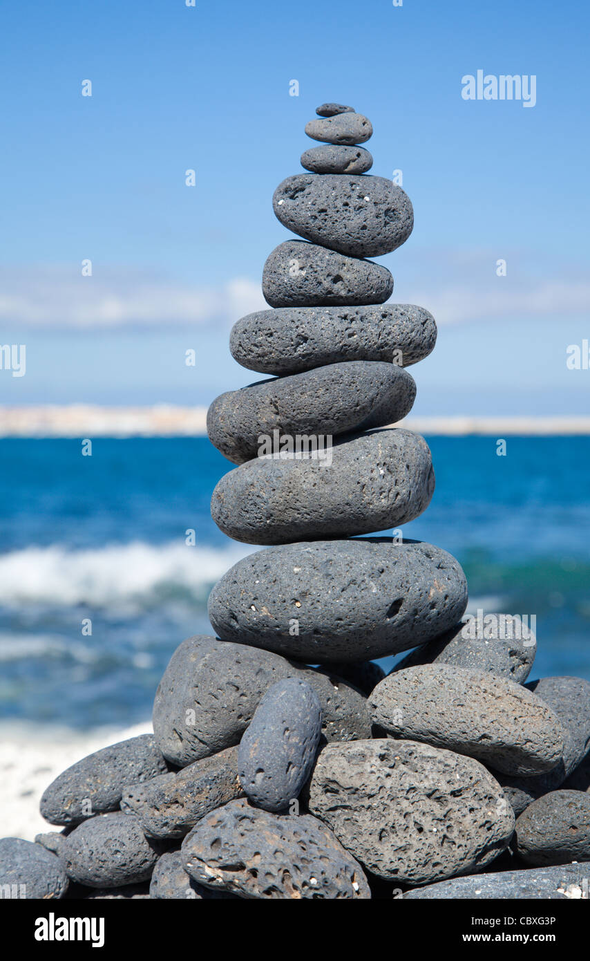 Cairn de Noël Banque D'Images