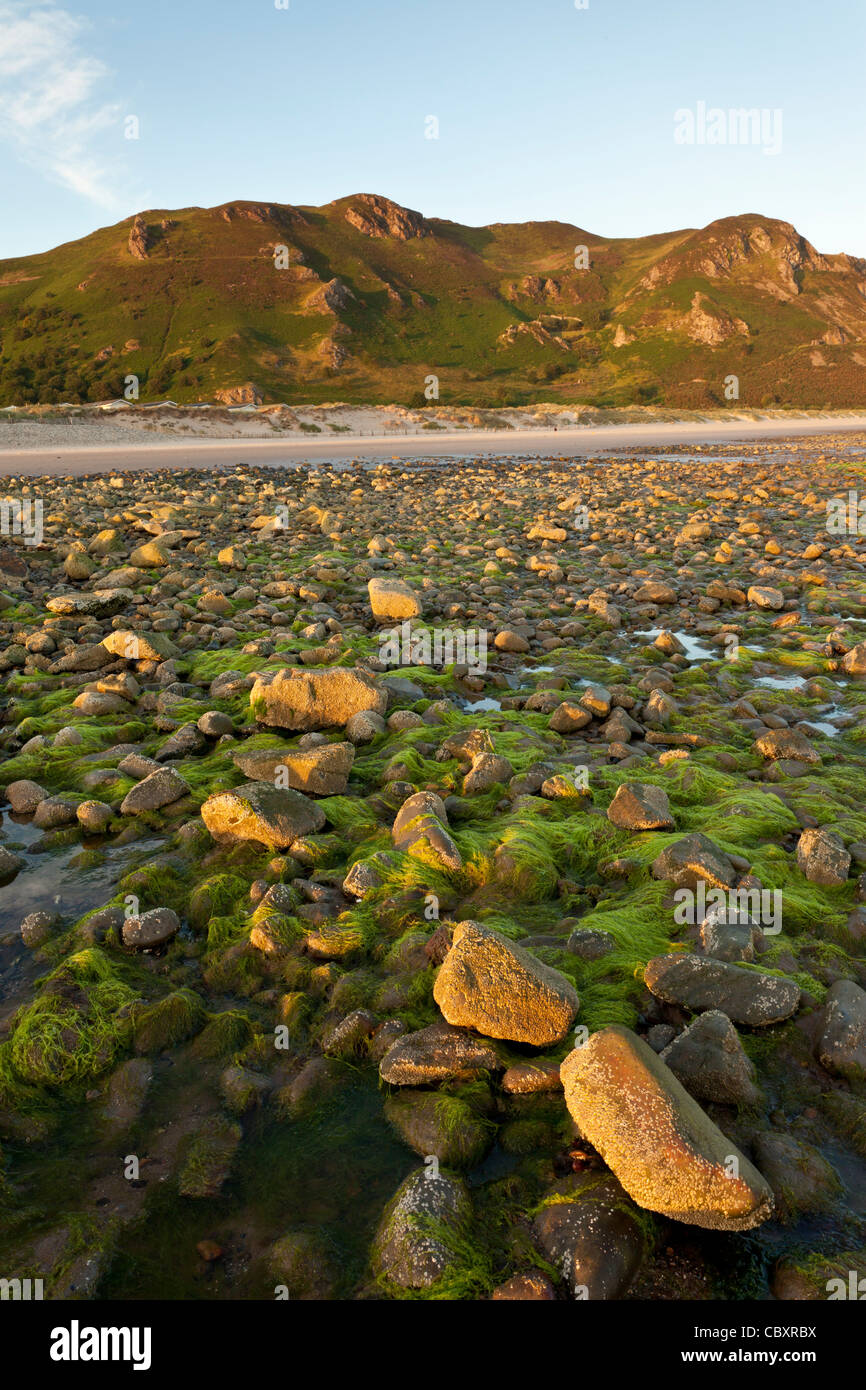 La montagne de Conwy Llandudno Beach, North Wales Banque D'Images