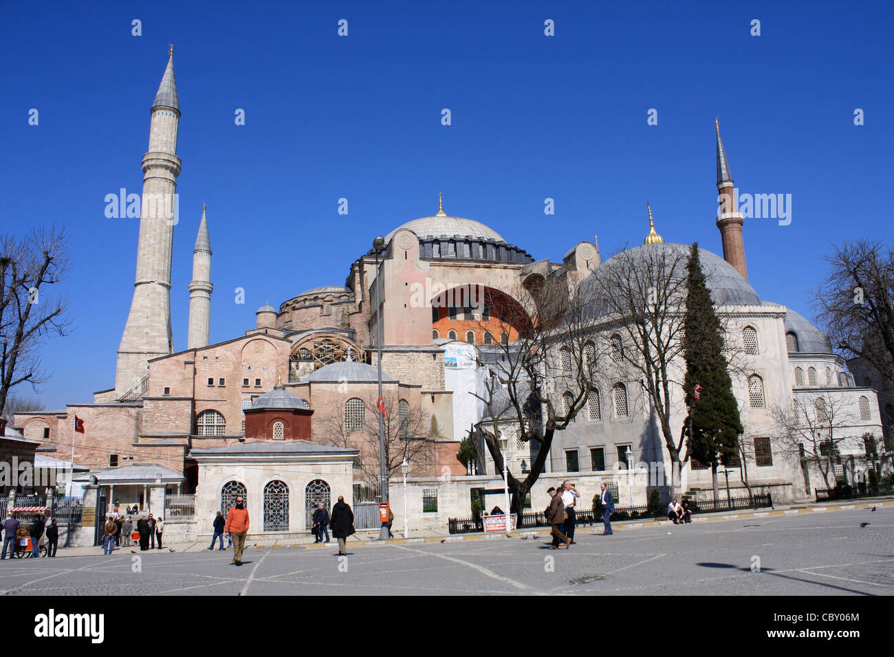 Sainte-sophie à Istanbul, Turquie Banque D'Images