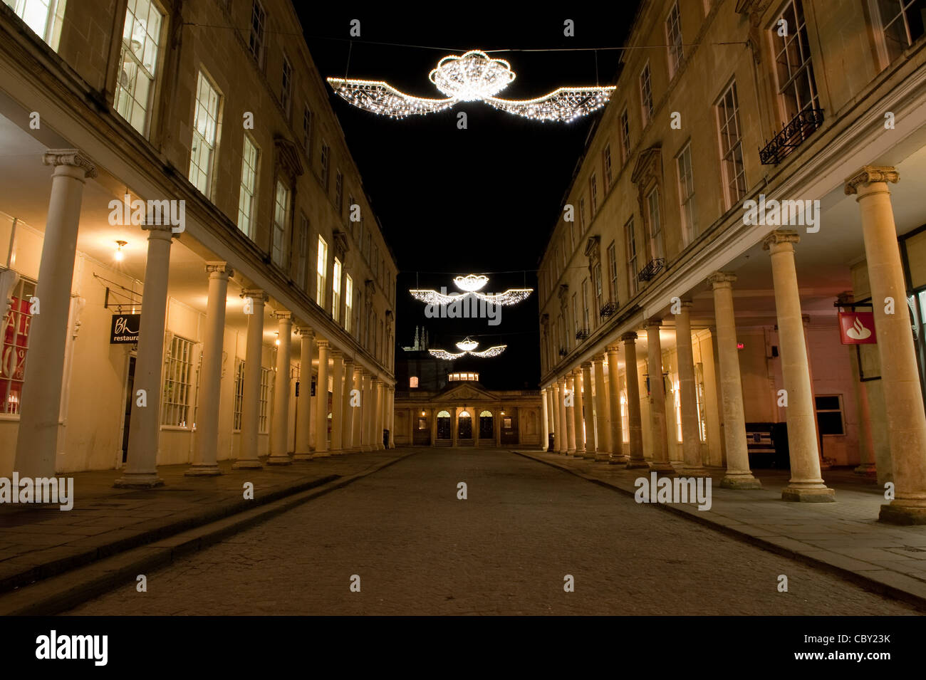 Ville de Bath, Somerset Banque D'Images