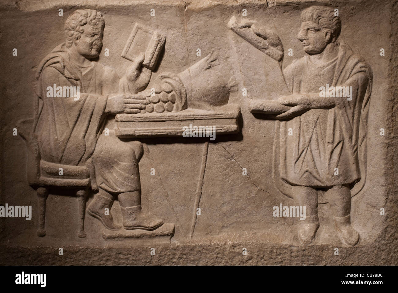 Ancient roman relief Banque de photographies et d’images à haute ...