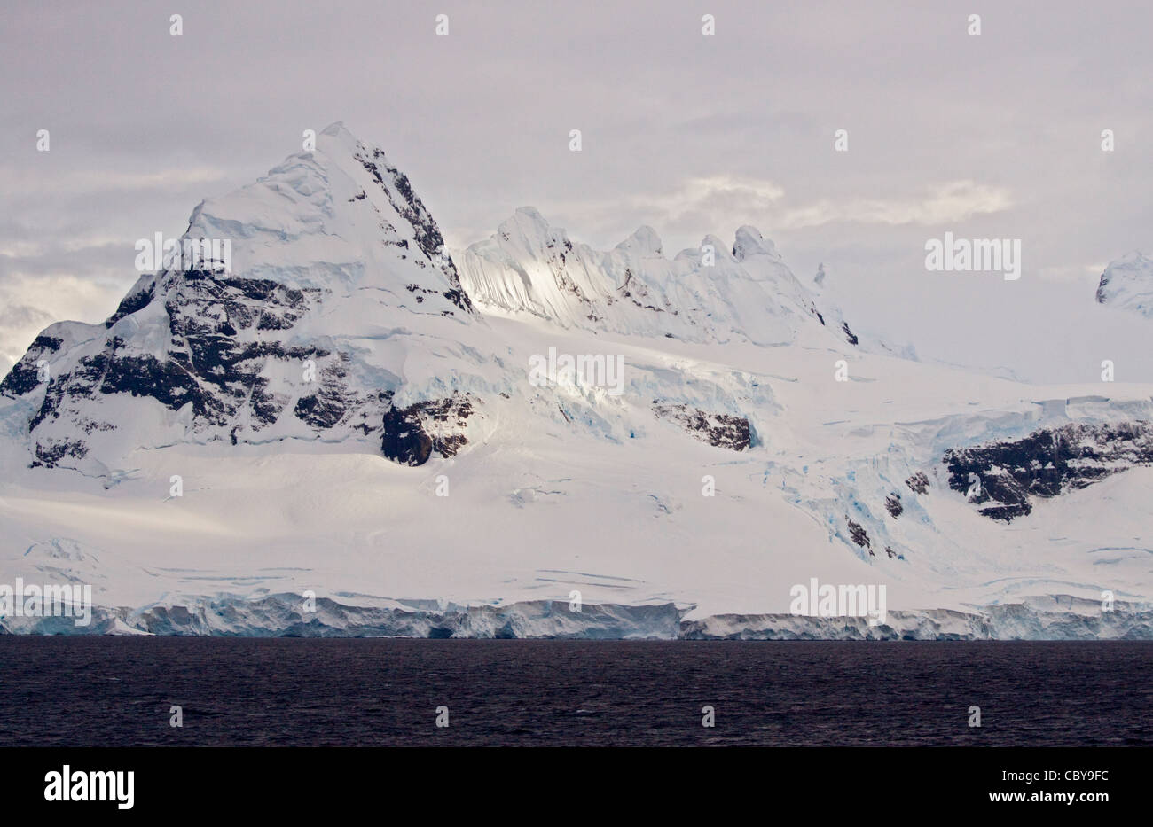 Le détroit de Gerlache, Péninsule Antarctique Banque D'Images