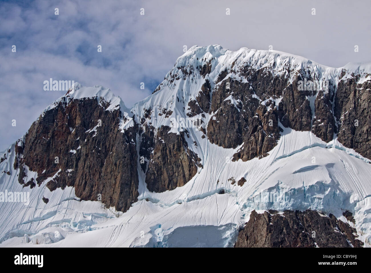 Canal Lemaire, Péninsule Antarctique Banque D'Images