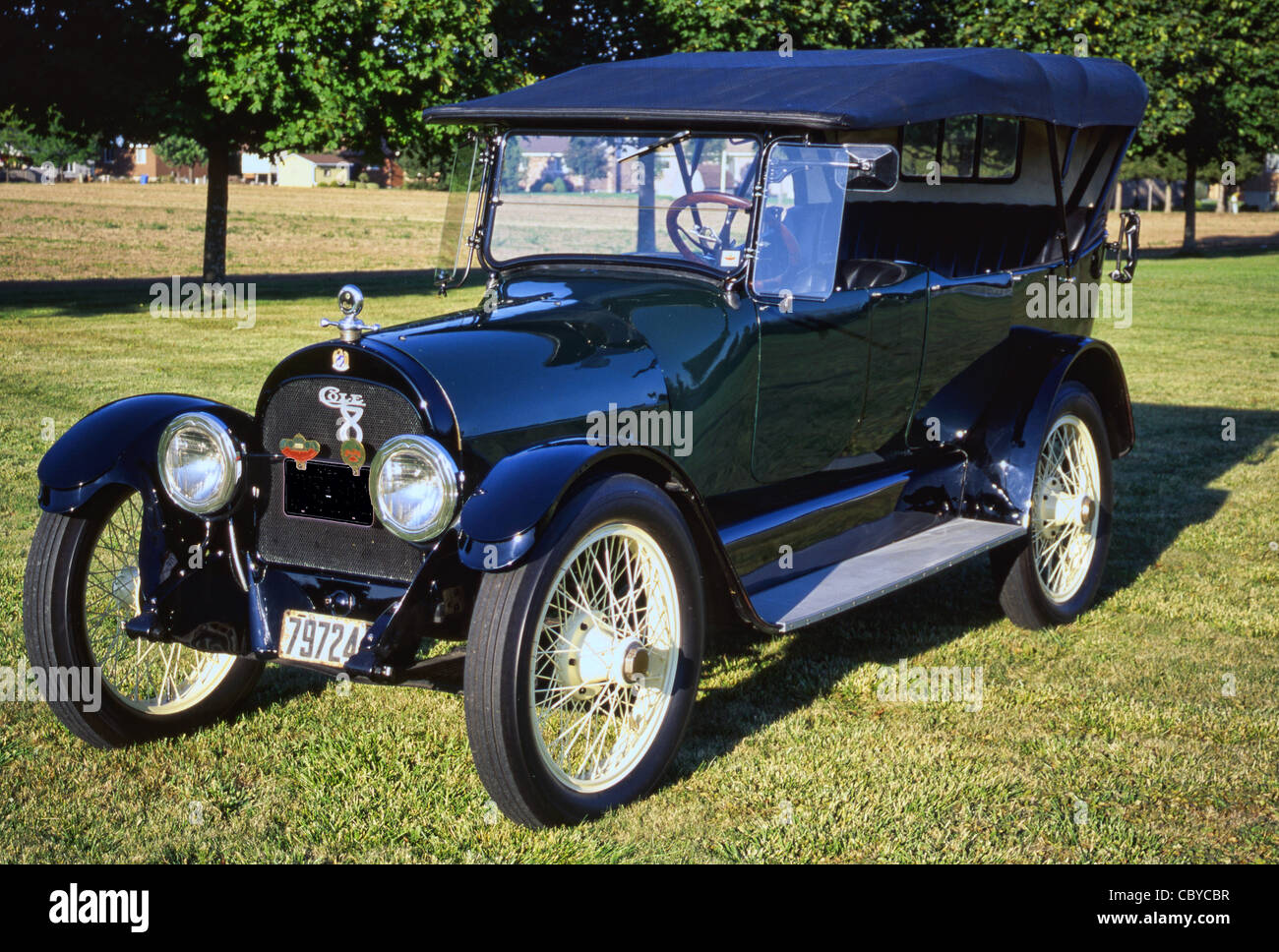 1917 Cole 7 Touring passager Banque D'Images