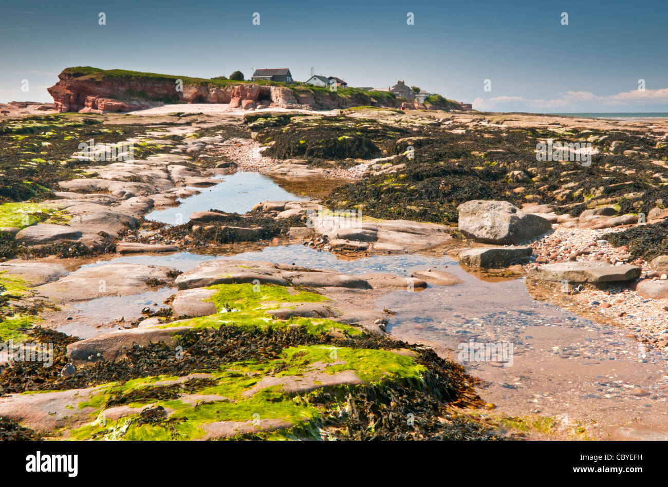 Hilbre Island, Dee estuaire, le Wirral, Merseyside, England, UK Banque D'Images