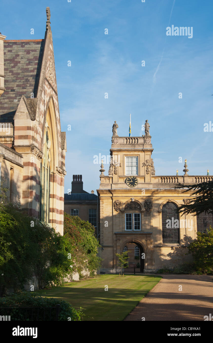 Trinity College, Oxford, Angleterre. Banque D'Images