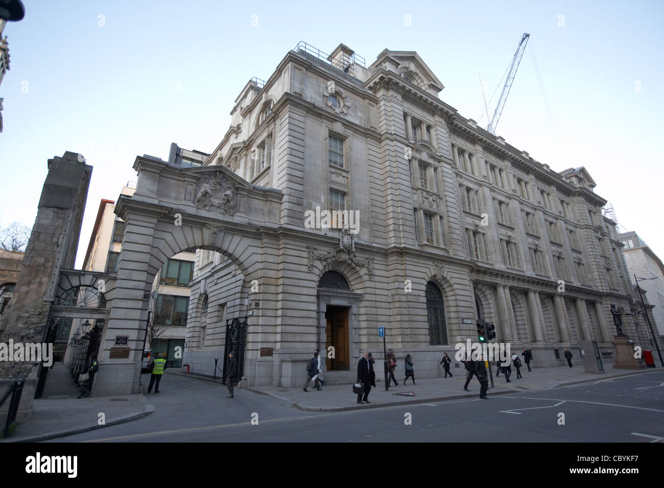 Bâtiments du roi Édouard bank of america Merrill Lynch bâtiment du siège, anciennement le bureau de poste général siège Londres Banque D'Images