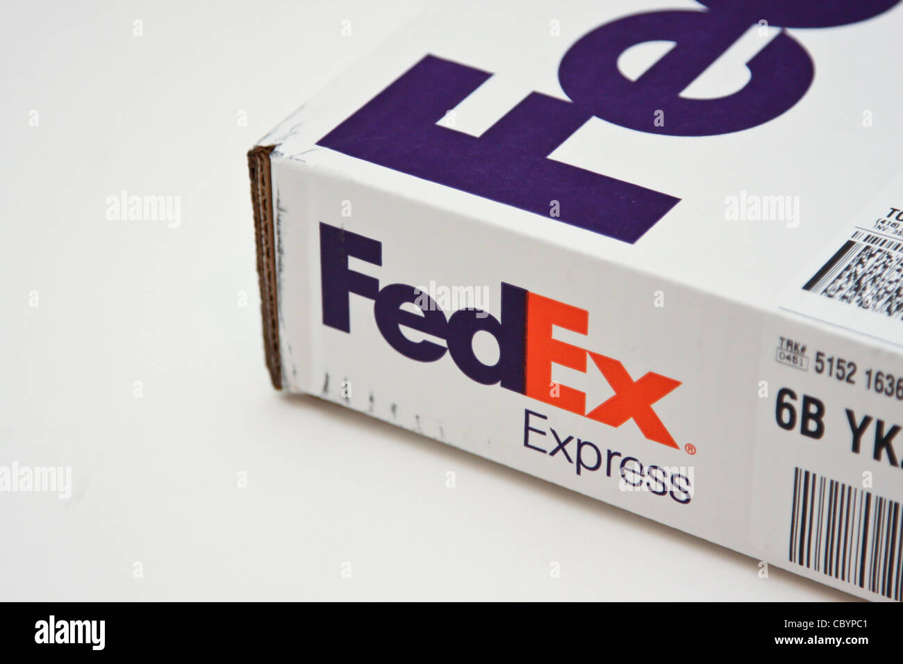Livraison de colis Fedex Banque D'Images