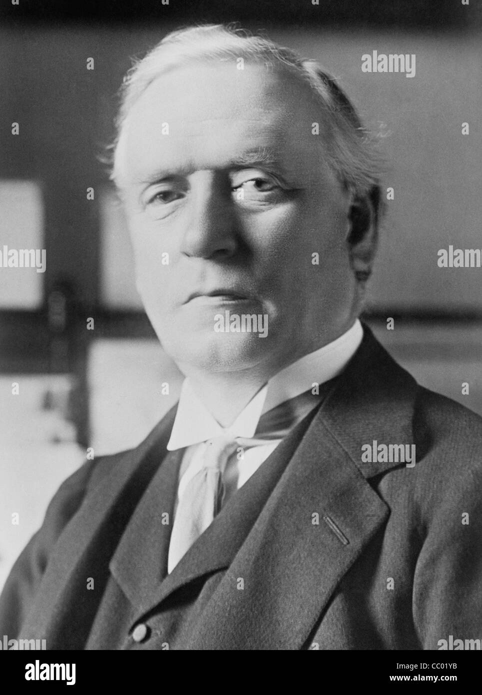Vintage portrait photo vers 1914 de politicien britannique Herbert Henry Asquith (1852 - 1928) - Parti libéral Premier Ministre du Royaume-Uni de 1908 - 1916. Banque D'Images