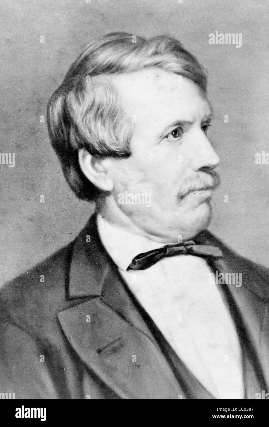 David Livingstone, explorateur et pionnier congrégationalistes écossais Banque D'Images